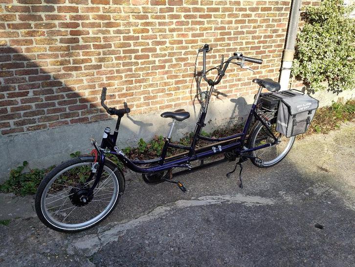 Copilote HUKA, tandem électrique parent-enfant, Vélos & Vélomoteurs, Vélos | Tandems, Utilisé, Moins de 10 vitesses, Enlèvement