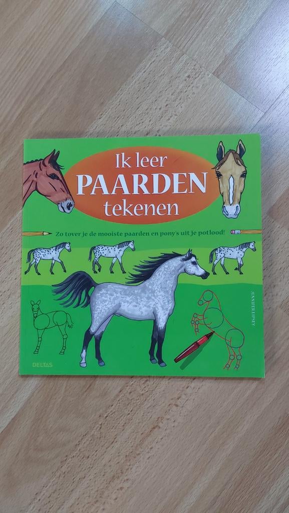 Jennifer Lipsey - Ik leer paarden tekenen, Boeken, Kinderboeken | Jeugd | onder 10 jaar, Nieuw, Ophalen