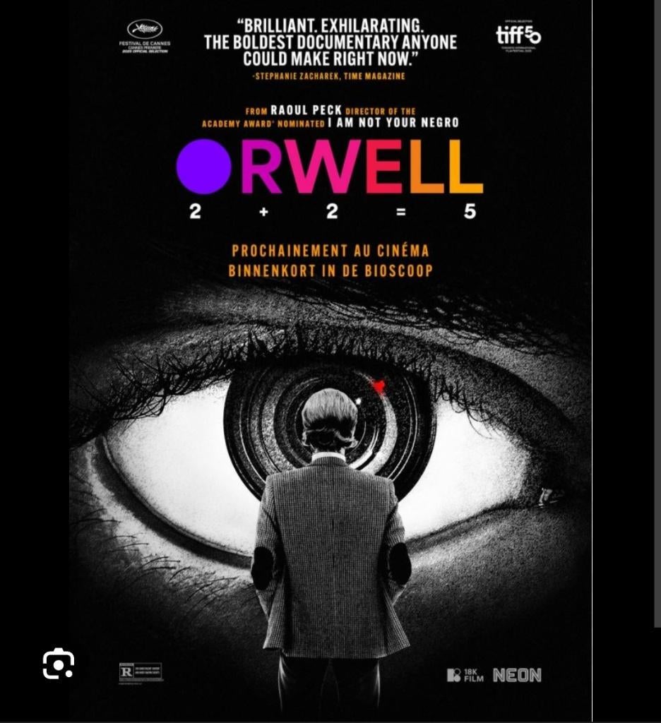 2 tickets cinéma Orwel Stuart La Louvière, Tickets & Billets, Places de cinéma, Deux personnes, Autres types