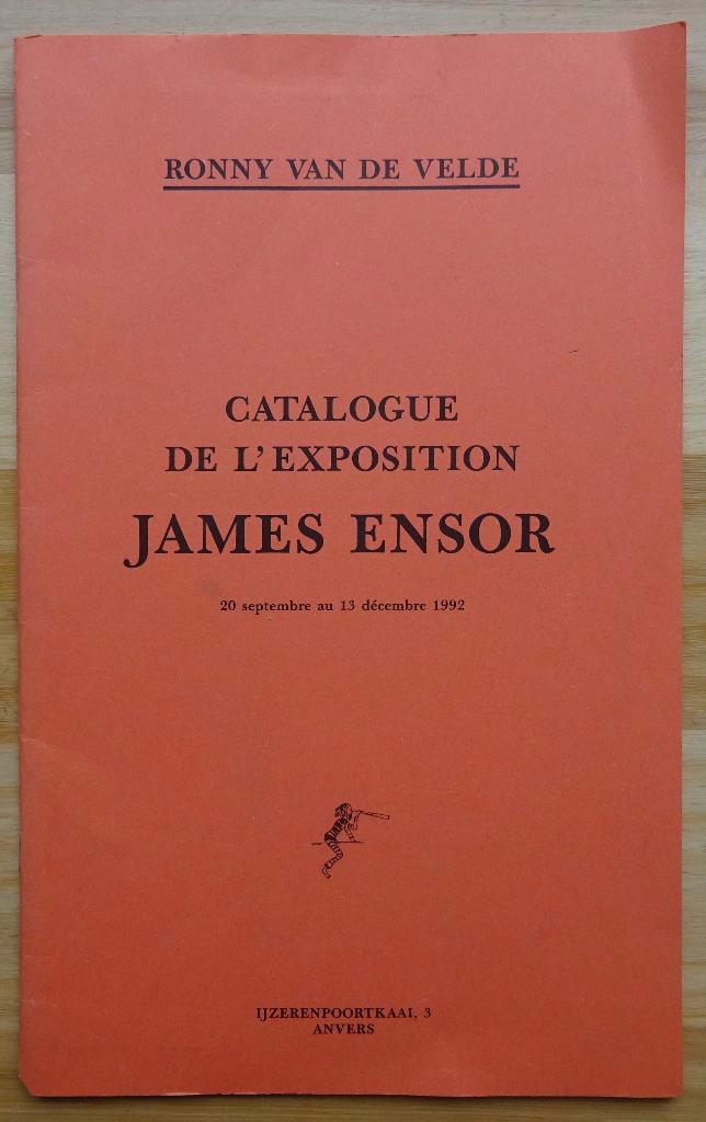 James Ensor 1992 chez Ronny Van de Velde, Anvers, Livres, Art & Culture | Arts plastiques, Comme neuf, Peinture et dessin, Enlèvement ou Envoi