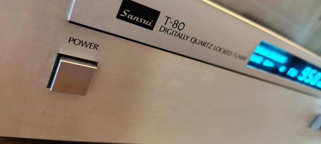 Tuner Vintage Sansui T-80 – Quartz Locked, Enlèvement, Analogique