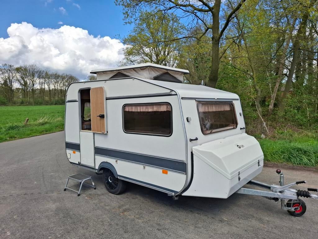 Prachtige otten hefdak caravan licht gewicht! mtm750, Caravanes & Camping, Particulier, Siège de train, Fenêtres ouvrantes