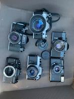 Lot vintage camera’s nikon.praktica.canon…., Ophalen, Zo goed als nieuw