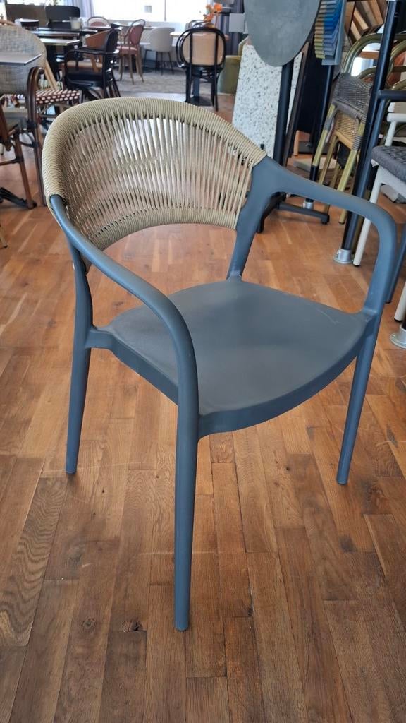 364 horeca cafe bistro NIEUW aanbieding partij terras stoel, Enlèvement ou Envoi, Neuf, Synthétique, Empilable