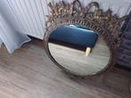 Antieke spiegel, Antiek en Kunst, Ophalen, Rond, 50 tot 100 cm, 100 tot 150 cm
