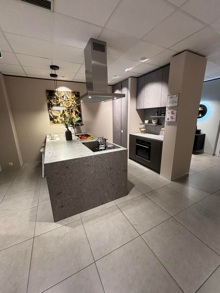 Cuisine Eggo avec granite, Maison & Meubles, Enlèvement ou Envoi, Comme neuf