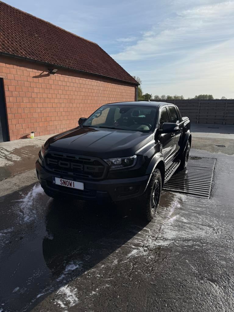 Ford ranger raptor, Auto's, Land Rover, Automaat, 4 deurs, Zwart, Diesel