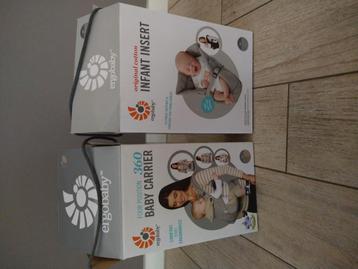 Draagzak ergobaby tot 3 j.  Normaal 190€ nu 80€ + gratis  beschikbaar voor biedingen