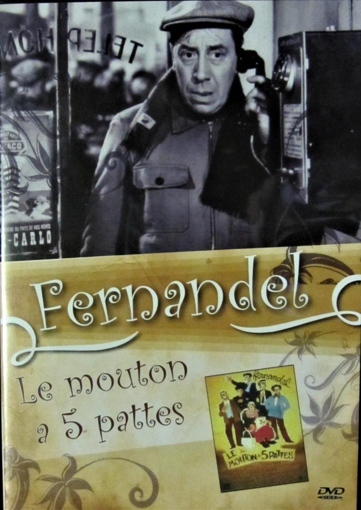 DVD KOMEDIE- FERNANDEL, LE MOUTON A 5 PATTES, CD & DVD, DVD | Comédie, Comme neuf, Comédie d'action, Tous les âges, Enlèvement ou Envoi