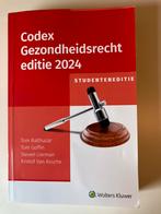 Codex gezondheidsrecht 2024, Boeken, Ophalen of Verzenden, Gelezen