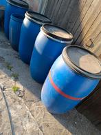 Vat van 220L met deksel+omsnoering!!!, Tuin en Terras, Regentonnen, Ophalen