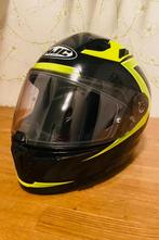 HJC i70 Asto zwart-grijs-fluogeel, maat M, Motoren, Kleding | Motorhelmen, M, Dames, HJC, Ophalen of Verzenden