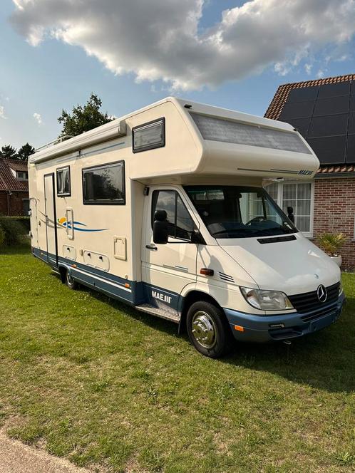 Mercedes sprinter 416, Caravans en Kamperen, Mobilhomes, Bedrijf, Mercedes, Schotel, Luifel, Ophalen of Verzenden