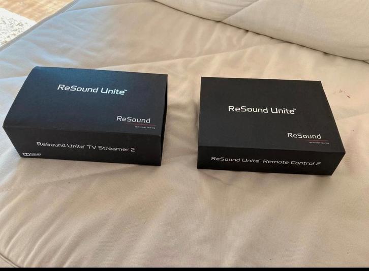 ReSound tv streamer en afstandsbediening voor hoorapparaten, Audio, Tv en Foto, Overige Audio, Tv en Foto, Zo goed als nieuw, Ophalen of Verzenden