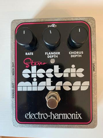 Electro-harmonix Electric Mistress (flanger/chorus) beschikbaar voor biedingen
