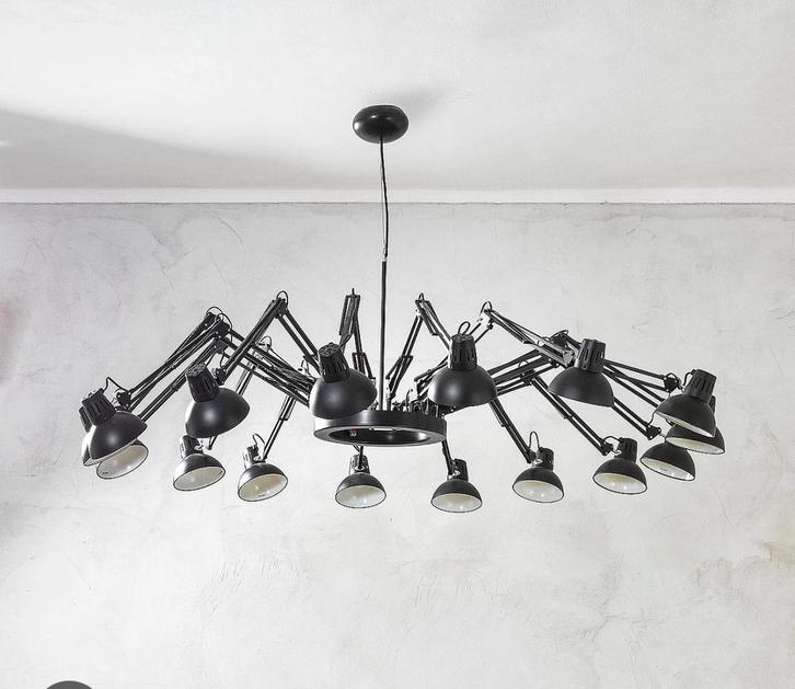 Design verlichting / Moooi Dear Ingo lamp zwart, Huis en Inrichting, Lampen | Hanglampen, Gebruikt, Ophalen