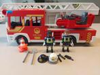 Playmobil brandweer ladderwagen, Ophalen of Verzenden, Nieuw, Complete set