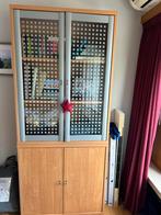 Bureau met kast en ladeblok op wieltjes, Huis en Inrichting, Ophalen, Bureau