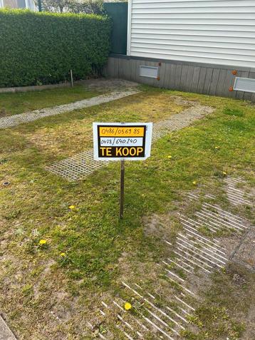 Te koop vier seizoenen chalet camping Kleinstrand Jabbeke  beschikbaar voor biedingen