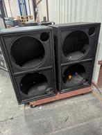 ✅Lege speaker kasten enkel 18 dubbel 15 dubbel 18 inch, Ophalen of Verzenden, Gebruikt, 120 watt of meer, Overige typen