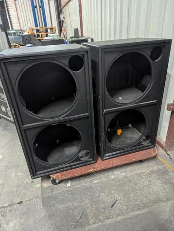 ✅Lege speaker kasten enkel 18 dubbel 15 dubbel 18 inch  beschikbaar voor biedingen