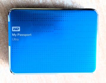 DISQUE DUR EXTERNE WD MY PASSPORT ULTRA 2 TO USB 3.0 WESTERN, 2TB, Enlèvement ou Envoi, HDD, Externe