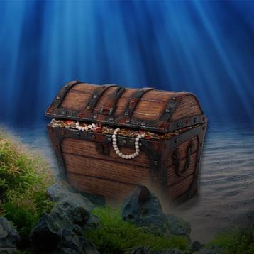 Pirate Treasure Chest – Schatkist 48 x 33 x 41 cm beschikbaar voor biedingen