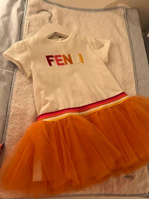 Super leuke Fendi jurk maat 24maand, Kinderen en Baby's, Kinderkleding | Maat 92, Zo goed als nieuw, Ophalen of Verzenden