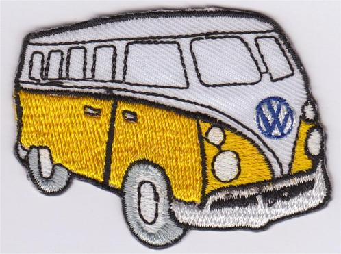 Volkswagen Minibus stoffen opstrijk patch embleem #4, Verzamelen, Automerken, Motoren en Formule 1, Nieuw, Verzenden