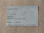 Ticket concert Olivia Ruiz/Lio/Marie Warnant Botanique 2006, Collections, Enlèvement, Utilisé, Autres types