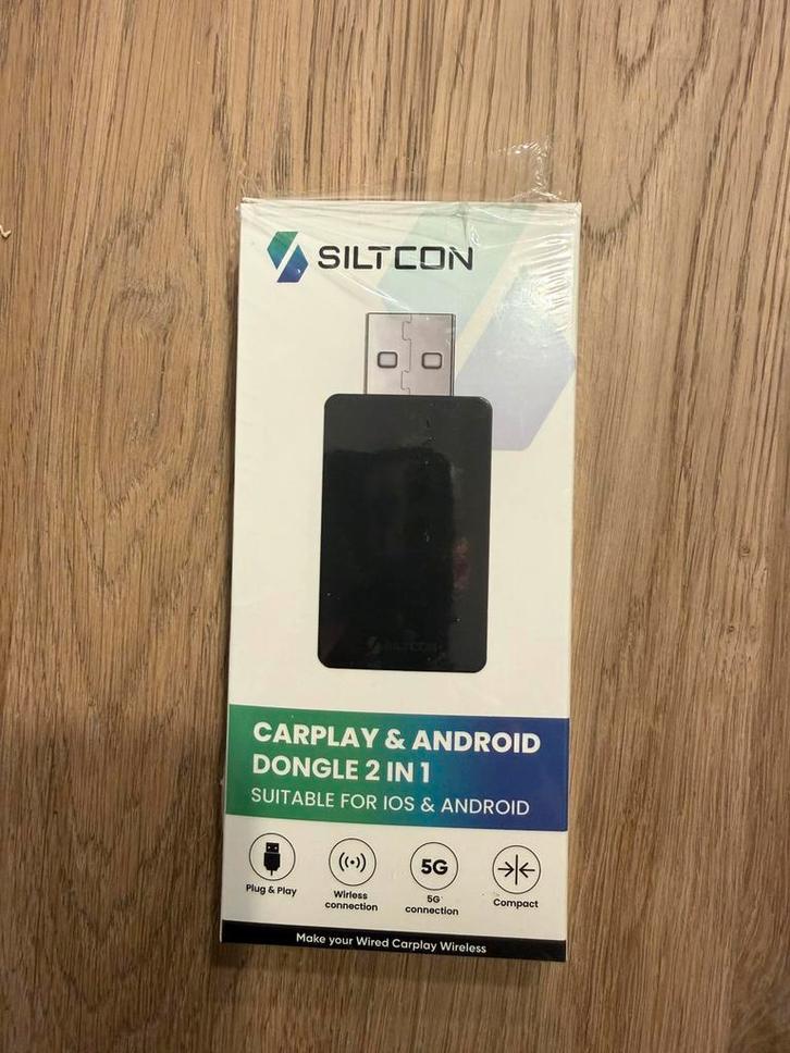 Carplay sans fil, TV, Hi-fi & Vidéo, Câbles audio & Câbles de télévision, Comme neuf, Enlèvement