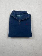 Pull half zip Ralph Lauren taille S Bleu Homme, Enlèvement ou Envoi, Comme neuf, Bleu