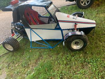 Crossbuggy crosskart  600cc Kawasaki Gpx draait en rijdt  beschikbaar voor biedingen