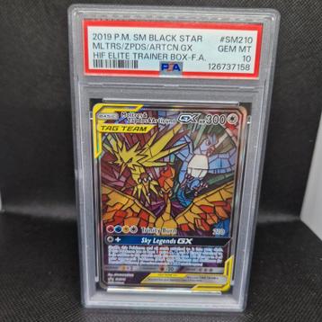 Mltrs/Zpds/Artcn GX HIF Elite Trainer Box F.A BL ST PSA 10 beschikbaar voor biedingen
