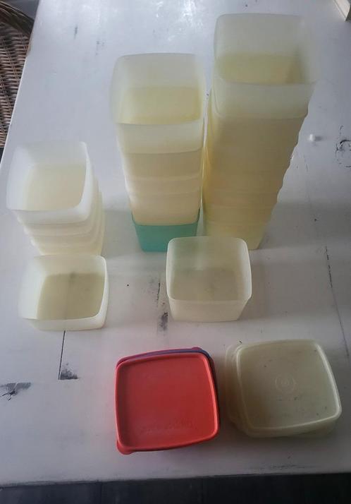 tupperware diepvriesdozen, opbergdoze, potjes en tupperware, Huis en Inrichting, Keuken | Tupperware, Zo goed als nieuw, Overige typen