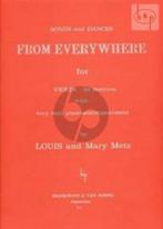 songs and dances from everywhere for violin by louis Metz, Musique & Instruments, Comme neuf, Violon ou Alto, Thème, Enlèvement