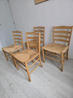 FRITZ HANSEN STOELEN DOOR KAARE KLINT, Huis en Inrichting, Stoelen, Ophalen, Gebruikt, Bruin, Vier