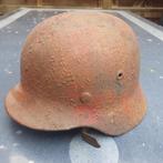 Duitse helm wo2, Verzamelen, Ophalen of Verzenden, Landmacht, Helm of Baret