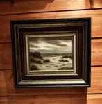 Olieverf — Zeegezicht — Ingelijst, Antiek en Kunst, Ophalen