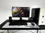 PC voor volledige gamers - RTX 4060, Ophalen, Met monitor, AMD Ryzen 5, SSD