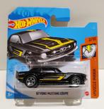 Hot Wheels '67 Ford Mustang Coupé Zwart (2021), Ophalen of Verzenden