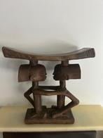 Hemba originele zeldzame neksteun D R Congo, Antiek en Kunst, Ophalen of Verzenden