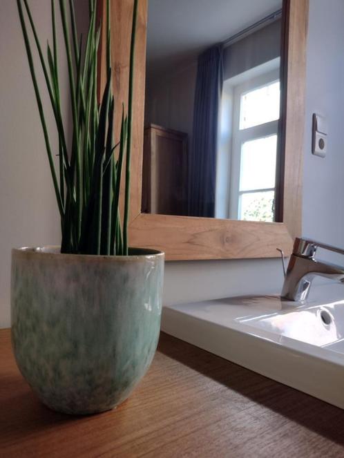 Houten badkamerkast, Huis en Inrichting, Badkamer | Badkamermeubels, Gebruikt, Wastafelkast, Minder dan 100 cm, 100 tot 150 cm