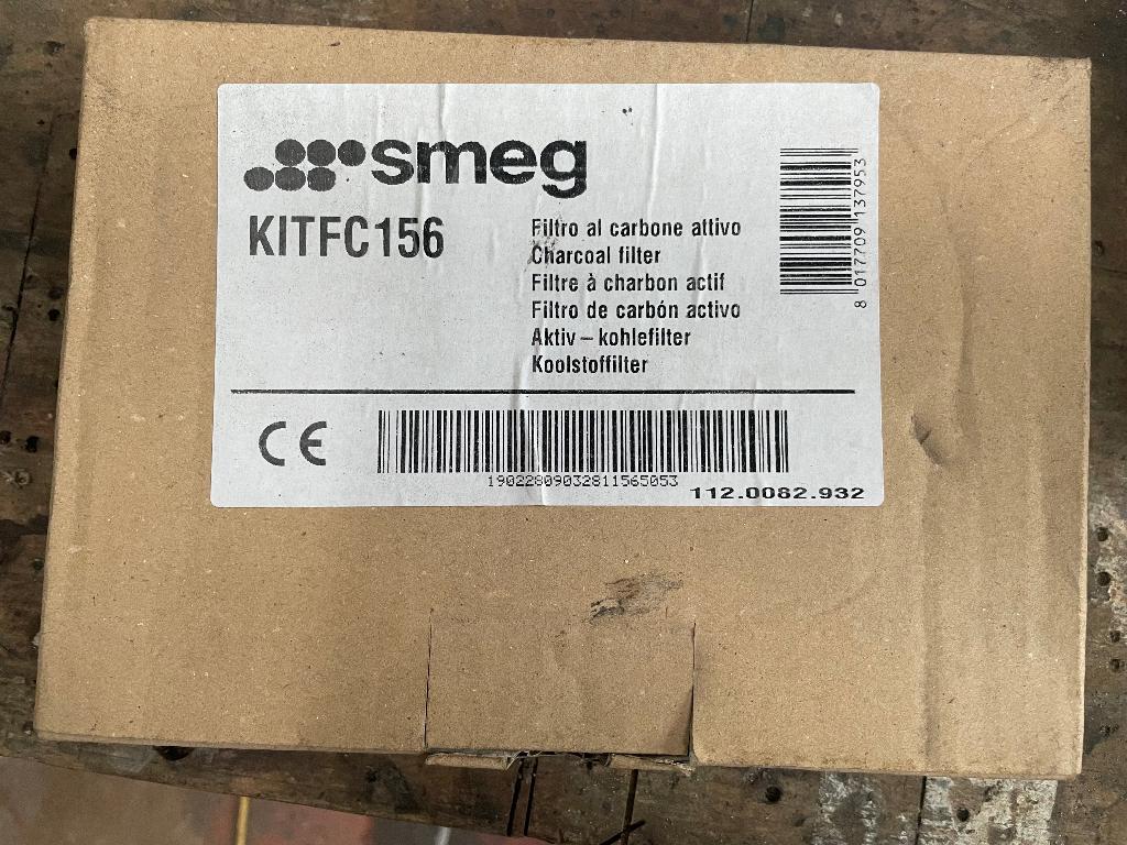 SMEG actief koolstoffilter (KITFC 156), Elektronische apparatuur, Afzuigkappen, Nieuw, Ophalen