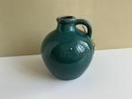 Blauw-groene kruik riverdale, Moins de 50 cm, Poterie ou Porcelaine, Enlèvement, Utilisé