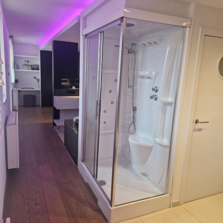 douchecabine Novellini, Doe-het-zelf en Bouw, Sanitair, Gebruikt, Douche, Ophalen