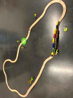 Houten treinspoor, Ophalen, Gebruikt