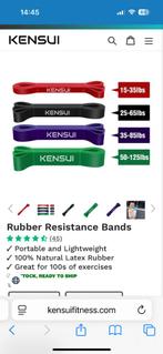 Rubber resistance bands Kensui Fitness, Verzenden, Nieuw, Benen, Overige typen