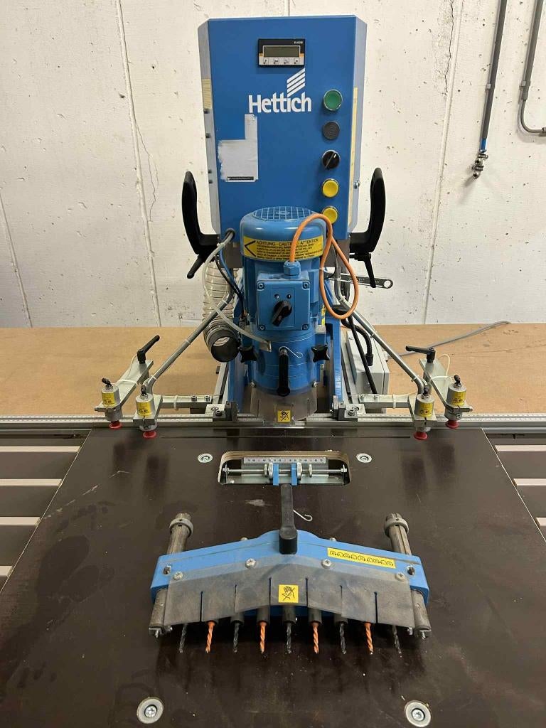 Machine de perçage et dinsertion de construction Hettich, Zakelijke goederen, Machines en Bouw | Houtbewerking, Ophalen