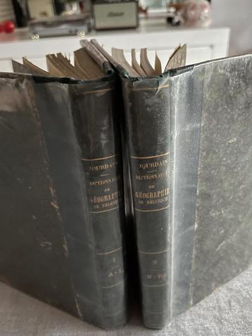 Dictionnaire de Géographie de la Belgique 2 tomes 1874